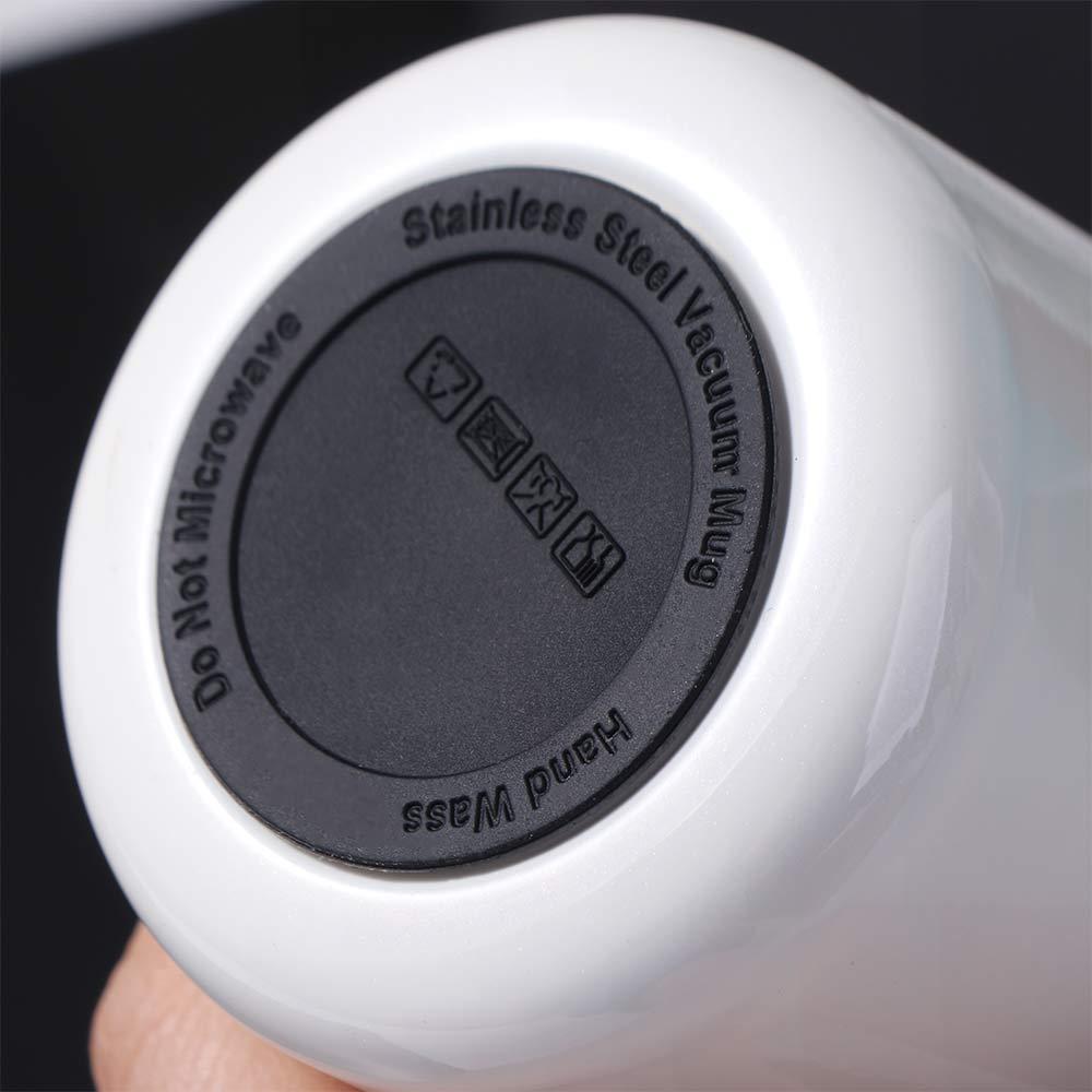Flower Mini Thermos Cup Stainless Steel Leak Proof Portable Vacuum Flask Keeps Cold and Heat Portable Thermal Water Bottle