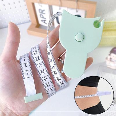 Body Measuring Tape Automatic Telescopic Tape Measuring Ruler Film Body Metric Centimeter Tape 150cm/60Inch Sewing Tailor Meter