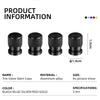 4pcs Car Wheel Tire Valve Caps Tyre Stem Covers Airdust Waterproof For Hyundai Veloster Accessories Valve Stems 1