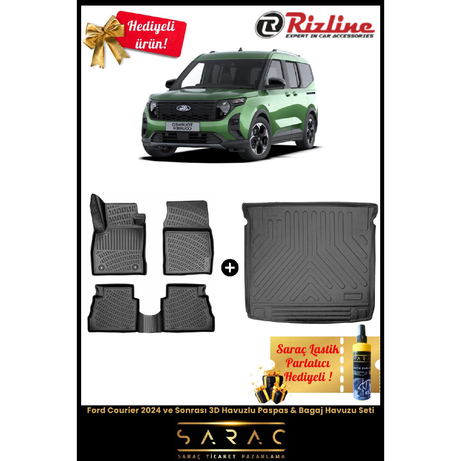 

Rizline Ford Courier 2024 And Later 3d Pool Mat