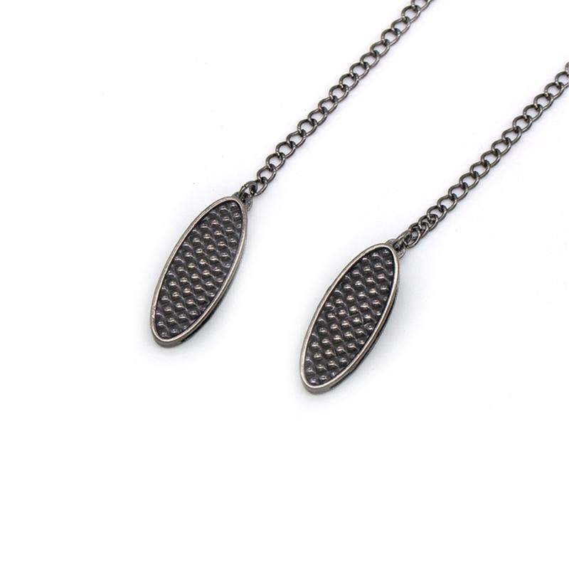 Reusable Napkin Holder Clips Napkin Neck Chain Clips Race Bib Clips Worker Gears for Professionals and Students