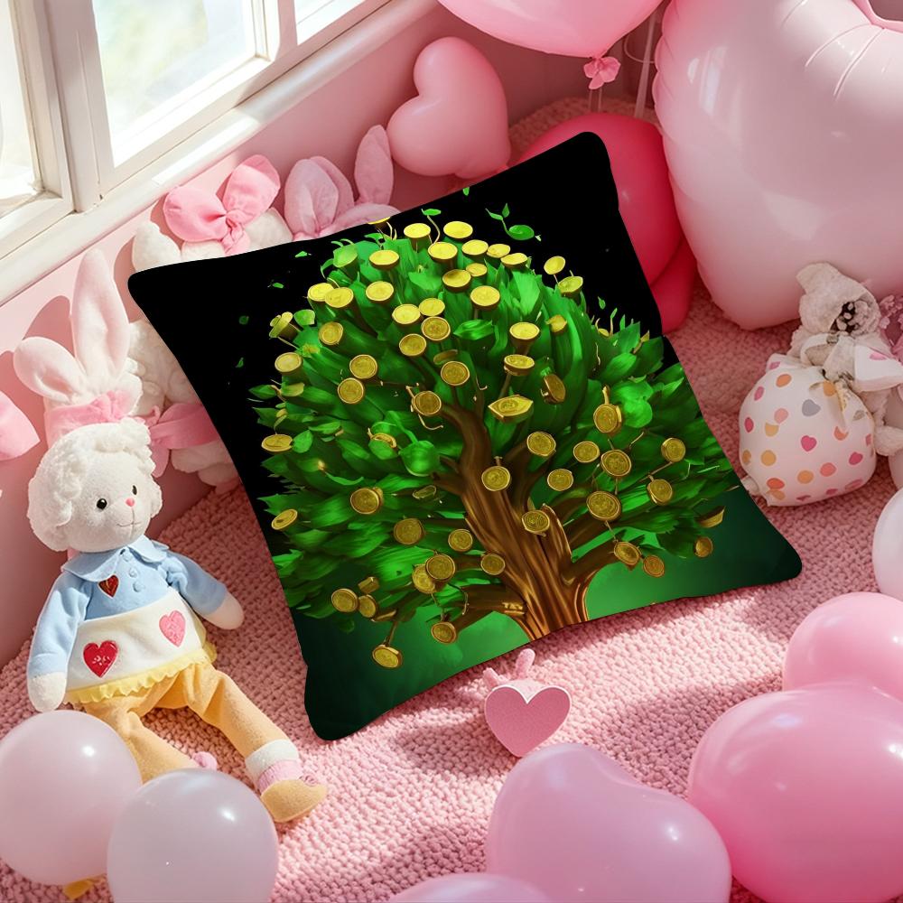 St. Patrick's Day, Ireland Cushion Cover Pattern Printed Pillowcase for Living Room Sofa Cushion Cover & Bedroom Decor