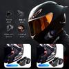 GoodRider LX3 Motorcycle Helmet Earbuds, 40mm Helmet Speaker, Support Voice Command with Microphone, Auto