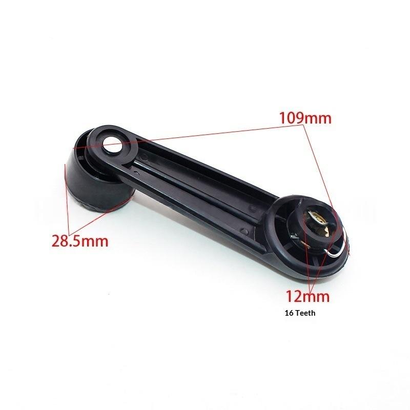 1 pz Maniglia Alzacristalli Connessa per Finestrino Auto Maniglia Scuotivetro Sostituzione Accessori Universali per Automobili