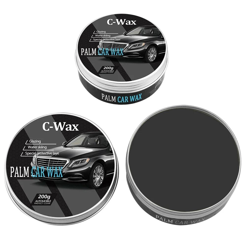 

Набор для полировки автомобильного воска с кристаллами, твердое восковое покрытие для ухода за краской, мелкое полирующее средство для ремонта царапин с губкой, автомобильные аксессуары