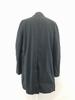 Brooks Brothers Stand Collar Coat Outer Men L Navy Cupra Lining Center Vent Cotton
