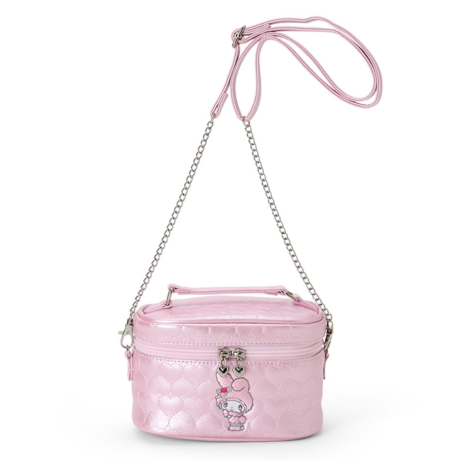 

Sanrio Vanity Shoulder Bag Saro featuring My Made of PU and zinc Can be carried by hand or across the Suitable for ages 3 and Product (Mellow Miusa)