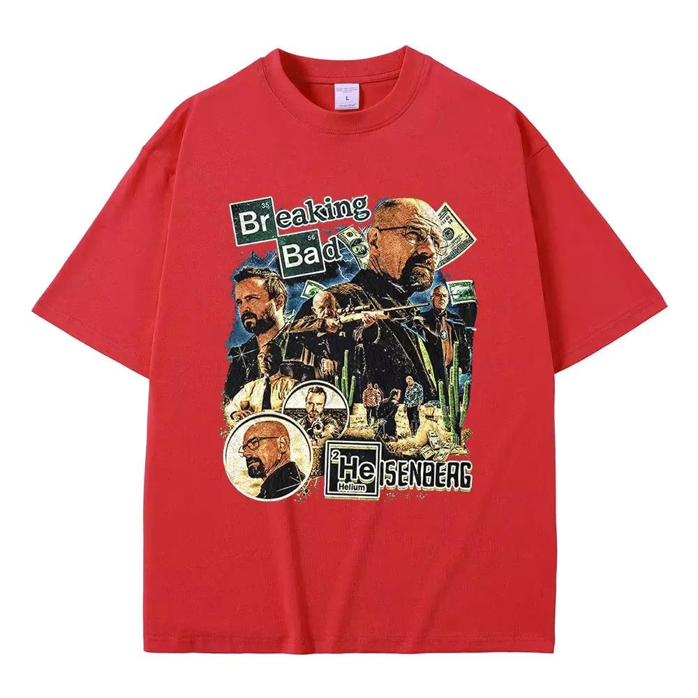 Heisenbergs Breakthrough Bar Series of Highquality and Comfortable Mens Printed Roundneck Tshirts for Summer 2026