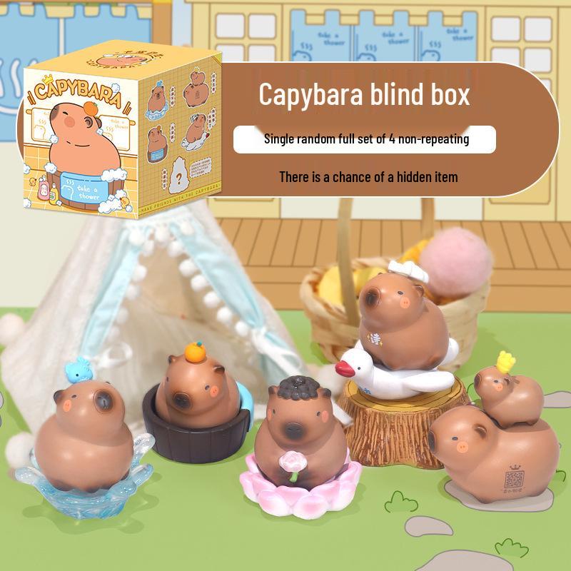 Cute Crystal Animal Ornament Blind Box: Desk Décor & Christmas Gift