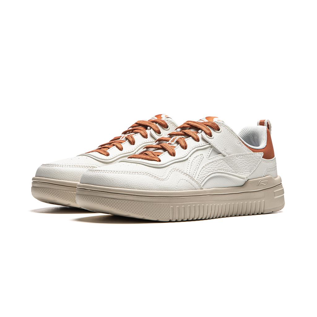 New LiNing Qingyun Low Top Casual Shoes Women's Ecru