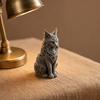 Vitrine Kattenbeeldje 3D Geprint Maine Ornamenten voor Tafeldecoratie