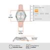 Emporio Armani Three-Hand Date Pink Leather Watch