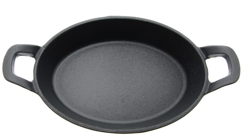 CAST IRON DISH FOR CASSERVING AND SERVING