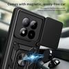 Dla Xiaomi Poco M8 Pro 5G/Redmi Note 15 Pro+ 5G (Światowy) Etui z przesuwną osłoną aparatu PC + TPU z podpórką Pokrowiec na telefon