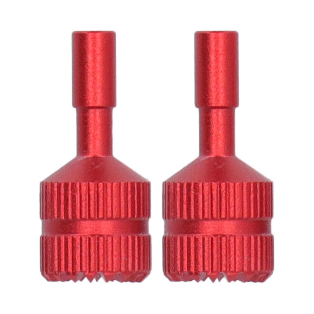 2PCS RC Joystick Aluminium Alloy Detachable Remote Control Thumb Rocker for Mini3 Pro Red