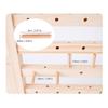 Convenient Thread Storage Rack Space Saving Wall Mount Thread Holder Organizers Rack for Craft and Sewing Rooms