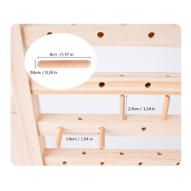 Convenient Thread Storage Rack Space Saving Wall Mount Thread Holder Organizers Rack for Craft and Sewing Rooms
