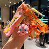 Pokemon Keychain Batch Pendant Pokemon Keyring Cute Pikachu Doll Bag Car Pendant for Birthday Kids Gift Toys Charm Bulk Gourd