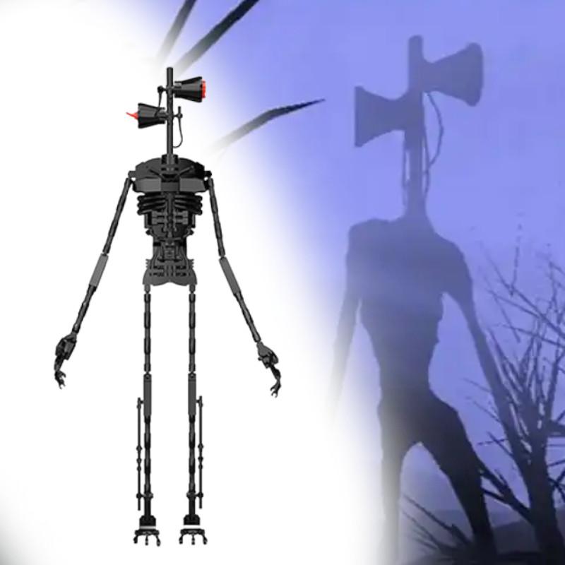 Town Game Terror Monster Siren Head Building Blocks Toys For Children Gifts