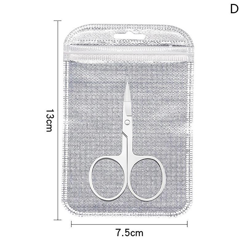 1Pcs Eyebrow Scissor Eyelash Trimmer Facial Hair Remover Stainless Steel Nail Cuticle Manicure Scissor Beauty Makeup Tool