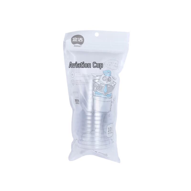 Yekee Disposable Airline Plastic Cups 180ml (80 Count)