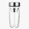 OLOEY Portable Double-Wall Glass Tea Infuser Bottle