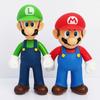 Super Mario Luigi Peach Bowser Yoshi Wario Action Figure Anime Model Toys Cartoon Doll Birthday Gift for Children Kids