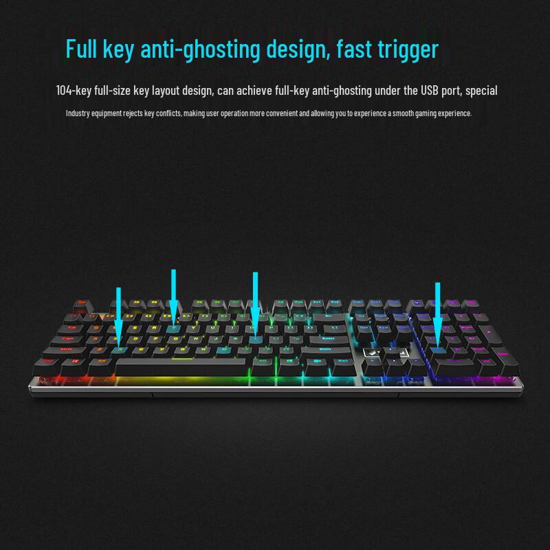 Rapoo Wired Mechanical Gaming Keyboard Series