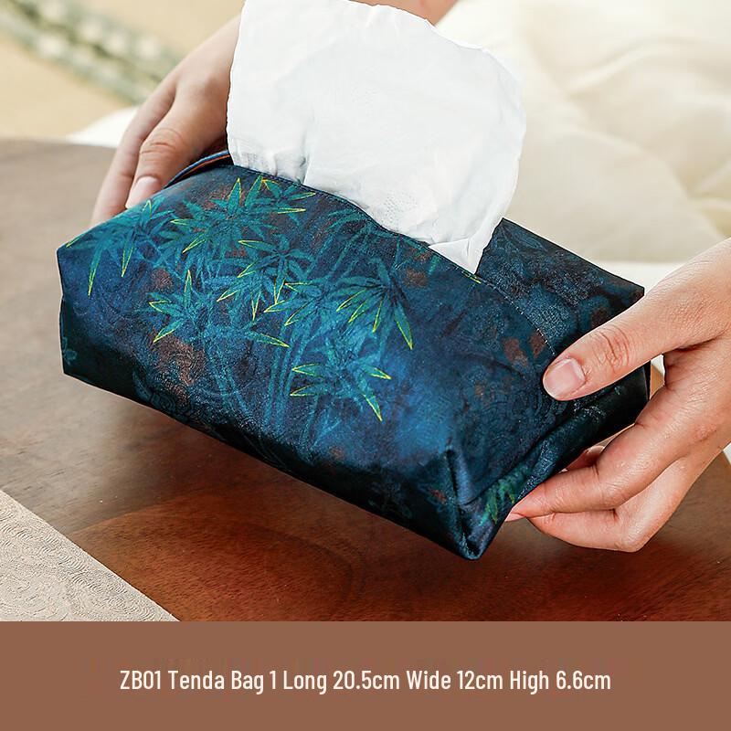 Xiangyunsha Fabric Tissue Box