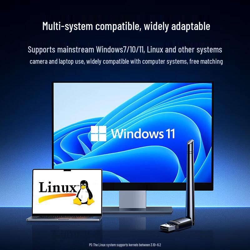 Ugreen USB WiFi 6 Wireless Network Adapter (CN version)