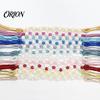 No Drill Curtain Buckles 2Pcs Tiebacks with Pearls, Handmade Decorative Holdbacks Rope, Outdoor Farmhouse Ties Tie Backs for Curtains, Holders Drapes