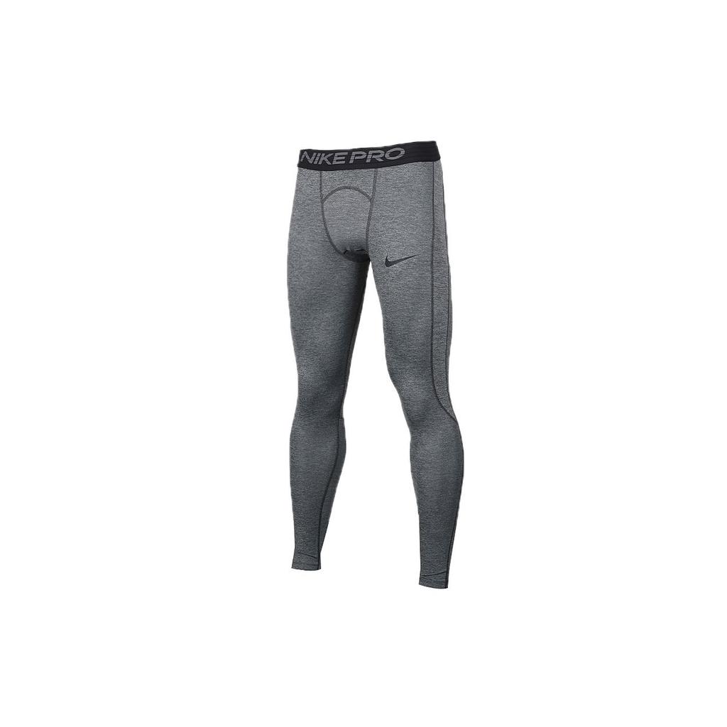 Nike Pro Dri-Fit Letter Logo Training Pants Men Bottoms Dark-Smoke-Grey BV5642-011
