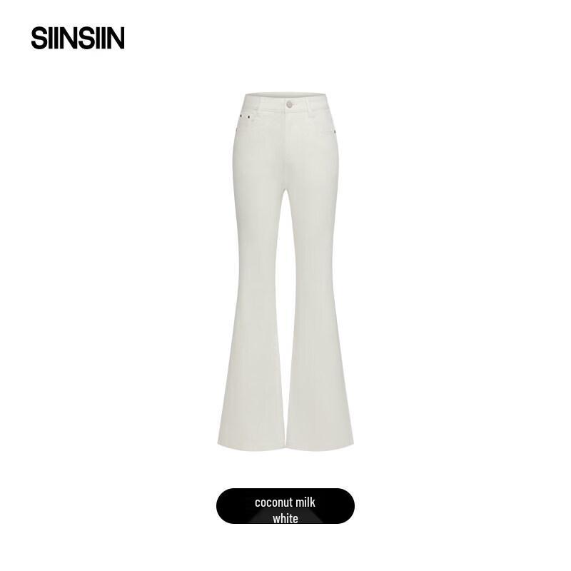 SIINSIIN Flare Leg Casual Jeans S