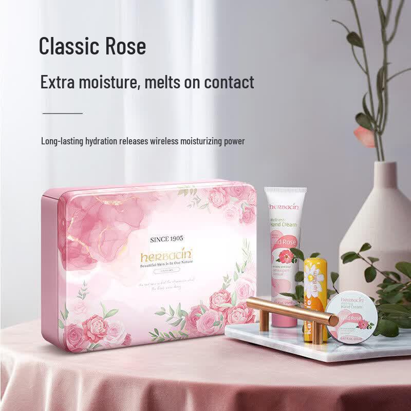 Подарочный набор для ухода за руками и губами Jurlique Rose