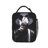 Michael Jackson Lunch Bag  Vintage Lunch Box For Men Travel Portable Insulated Cooler Bag Oxford Custom Thermal Lunch Bags