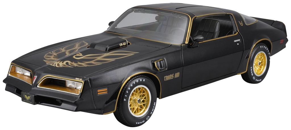 Maisto 1/18 Scale Pontiac Firebird Trans Am 1978 Black/Gold Finished Model