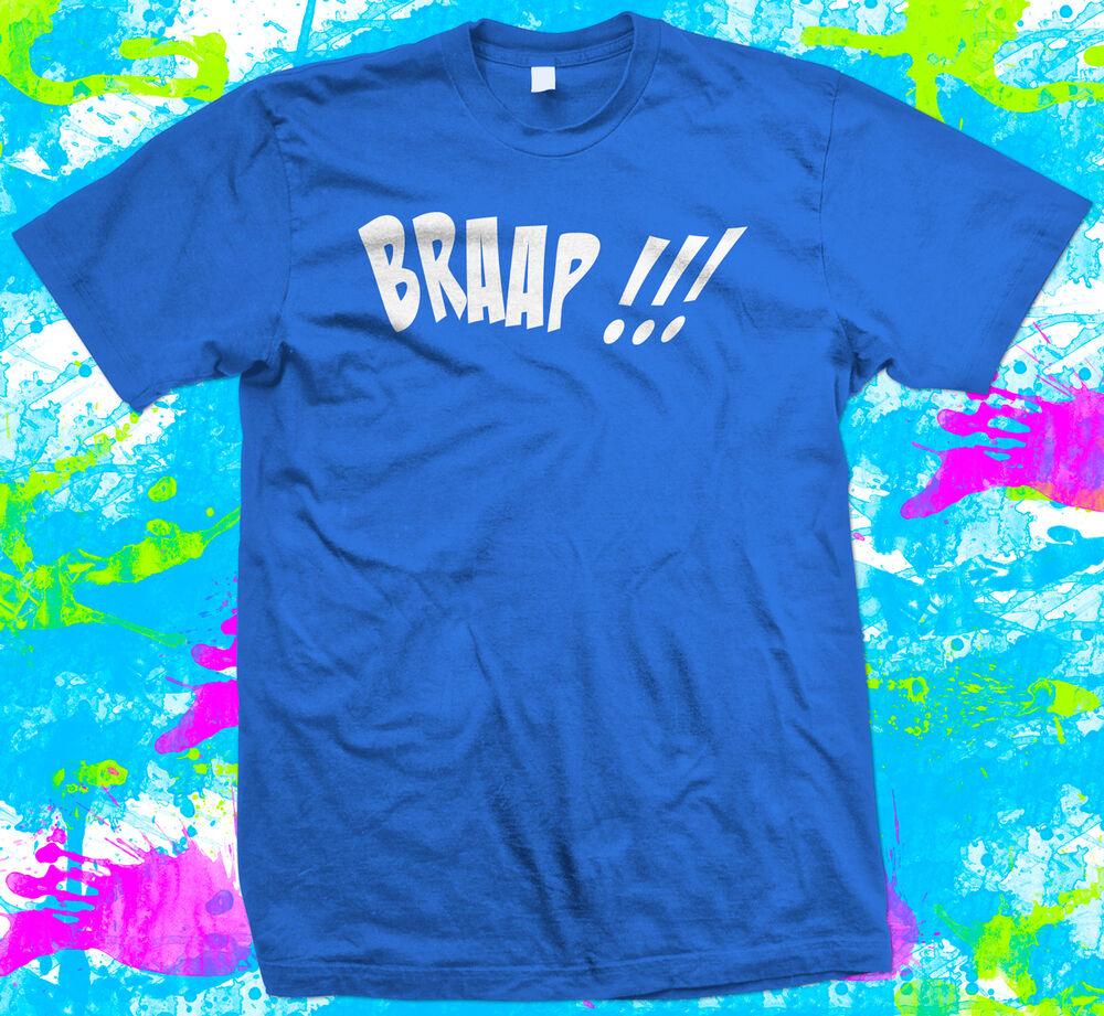 

Футболка унисекс Braap Motocross Stroke Motero Camiseta es Pequena