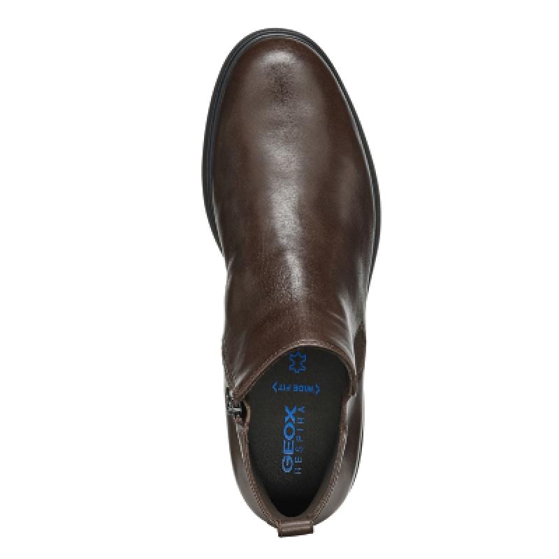 Geox Spherica Men S bootS Wide Brown M1b6emb3f31