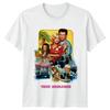 Sann romans (1993) Filmaffischinspirerad Unisex T-shirt Retro 90-tal Tee Unisex