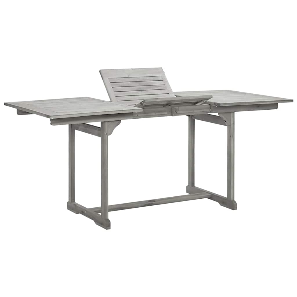 Vidaxl Tavolo da Pranzo da Giardino, (120-170)X80X75 Cm, Legno di Acacia