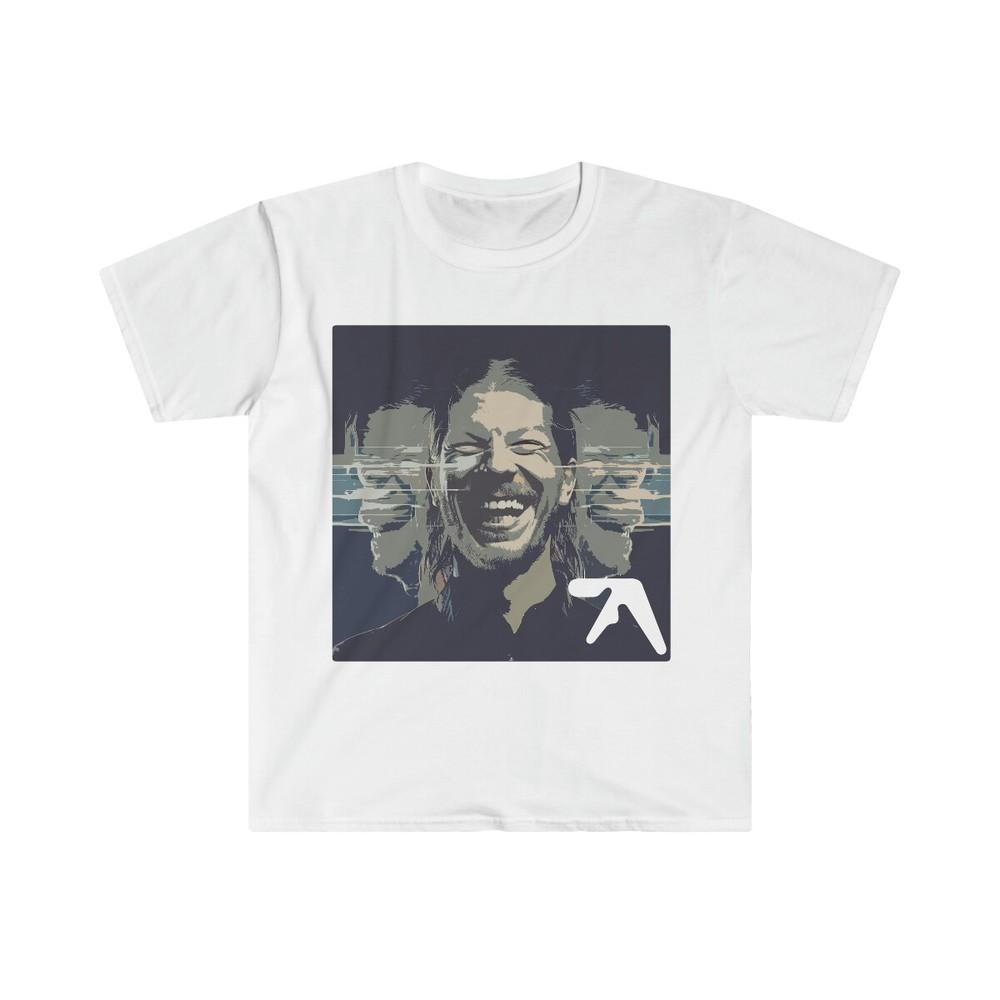 Графическая футболка Aphex Twin 90-х Ретро Техно AFX Druqs 2XL