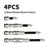 Anti-Slip Shock-Resistant Phillips Screwdriver Bit, Strong Magnetic, 25-150mm, High Hardness