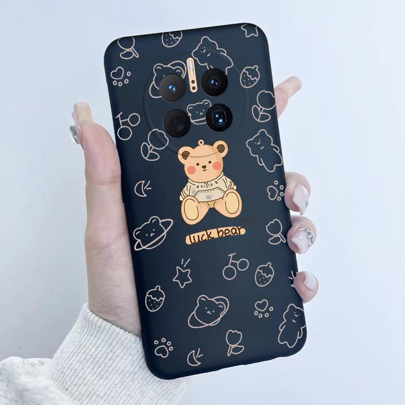 For Huawei Mate 50 Pro Phone Case DCO-AL00 DCO-LX9 Flower Girl 2025 Design Soft Silicone TPU Back Housing for Mate50 Pro Covers