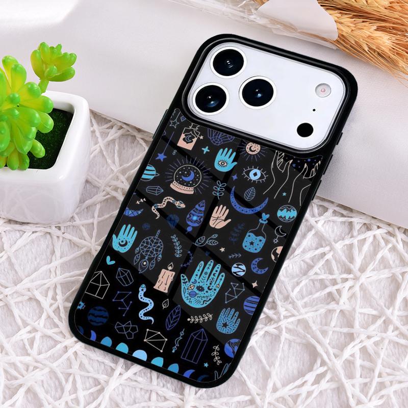 Blue Evil Eye Phone Case for iPhone 17 Air 16 15 11 12 14 13 Pro Max Shockproof Cover