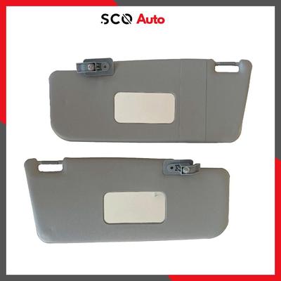 For Fiat Panda Sun Visor Left Right Gray Parasol with Mirror 2 Pieces Sun Protector for Fiat Panda 169 MK2 735362729 735362730