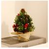 Christmas Tree Ornaments Creative Christmas Decoration Desktop Linen Christmas Tree Decorations