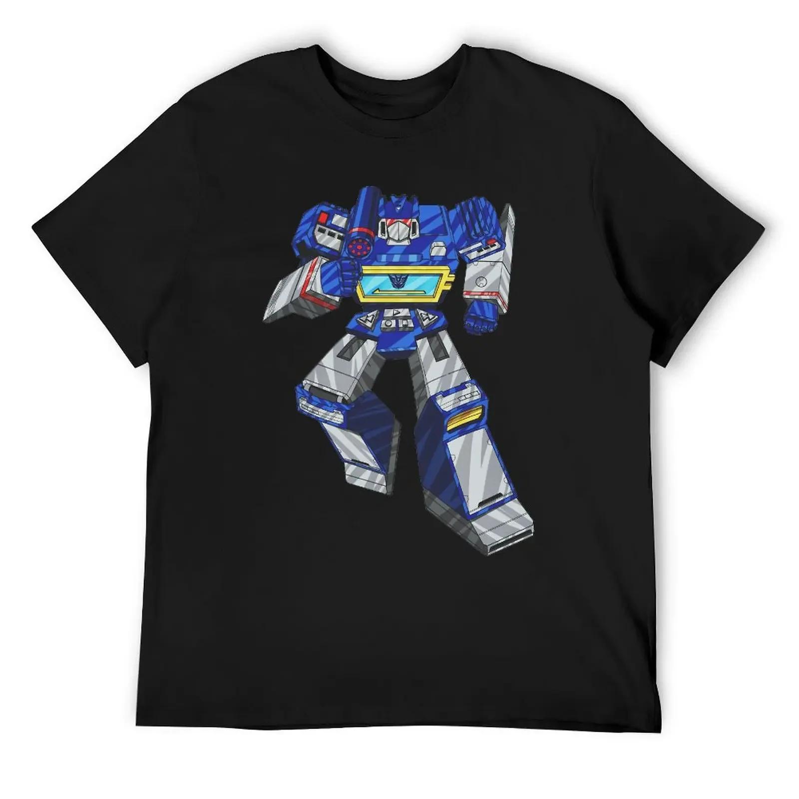2026 Summer Transformers Pattern Pure Cotton Printed TShirt  Childrens Loose and Breathable Casual Wear S