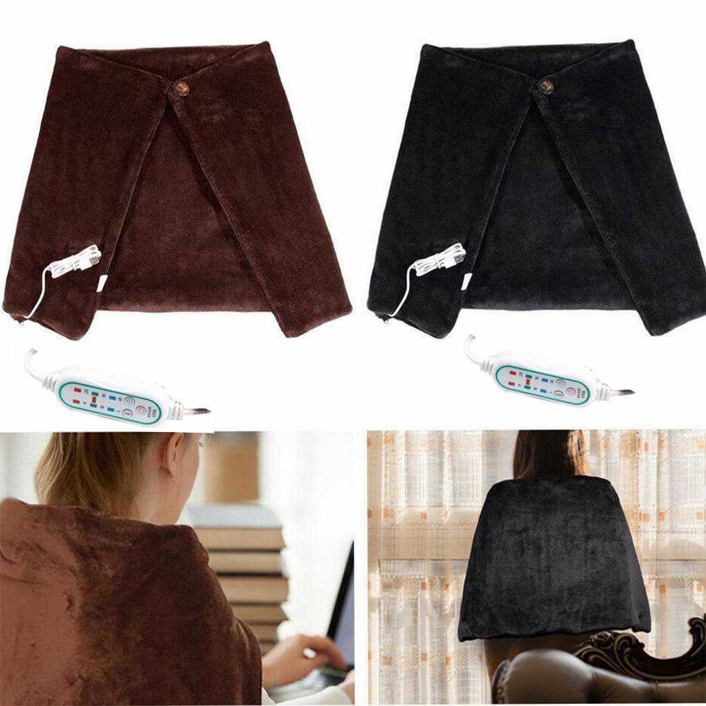 USB Heating Shawl Carbon Fiber Heated Wrap for Office Home Use