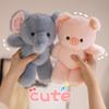 Doll Panda Penguin Pink Pig Elephant Raccoon Animal Gift Pp Cotton Filling