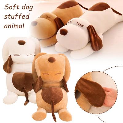 Huge Soft Body Long Dog Plush Pillow Stuffed Animal Sleeping Home Cushion Animal Big Patung Pil G0Q0